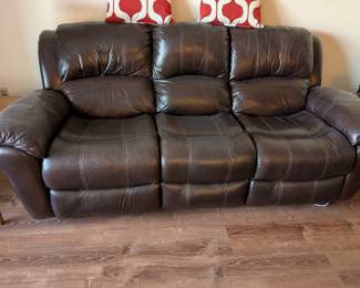 Leather sofa