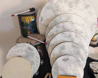 Remo Frame Drums and Tambourine 