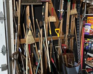 Various yard tools