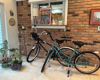  Bicycles, Candle Holders,  Planters
