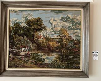 Landscape needlepoint