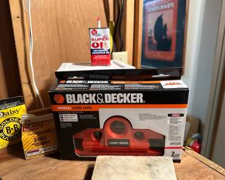Black & Decker manual laser level