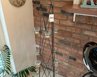 Tea Light Holder Obelisk