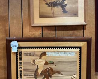 Hudson River Inlay Wood Duck Stamp