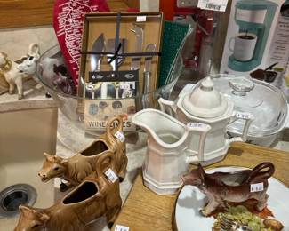 Vintage Cow Creamers, Grand Gourmet Apple Machine