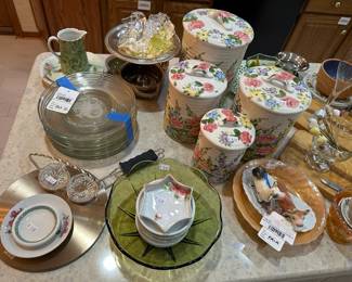 Glass Zodiac Plate Set