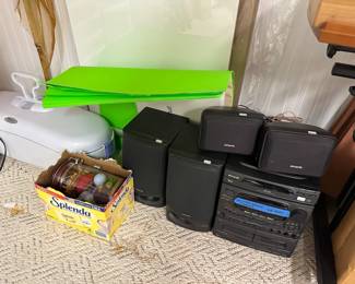 Aiwa NSX-5100 Speakers and Radio Set