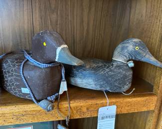 Wooden Decoy Duck (A)