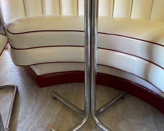 Chrome table is sold. 