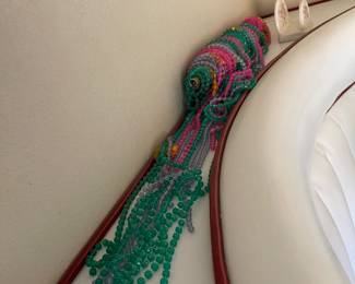 This is a long bead curtain - it fits a doorway