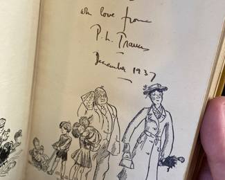 Mary Poppins signed by author