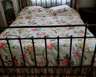 Antique Brass Bed. Perfect for your cottage