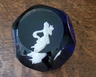 Intaglio Paperweight by Baccarat