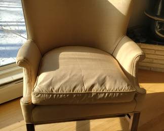 Unusual Barrel Back Chair