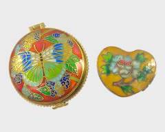 Cloisonne Trinket Boxes