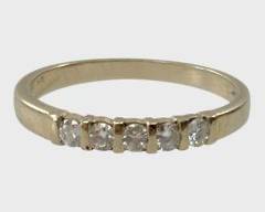 14K Diamond Ring