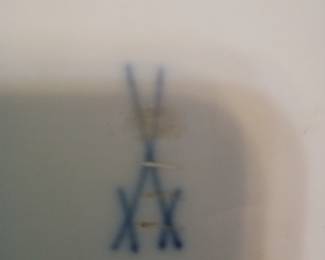 Meissen Blue Onion Reticulated Basket /Bowl