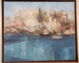 Jean Kalisch oil on canvas