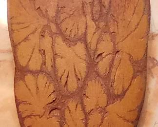 Spalted wood pendant