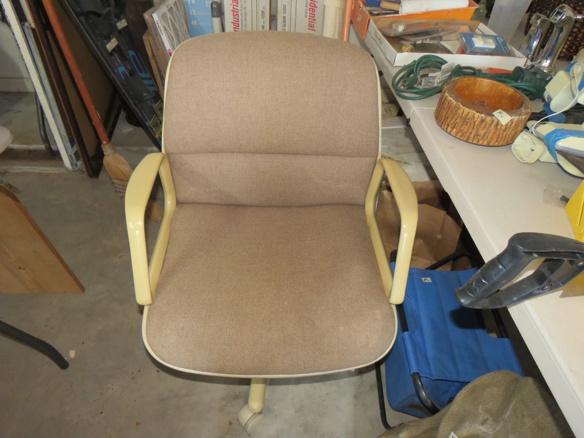 Vintage Steel Craft Office Chair