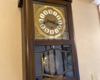 Antique wall clock 