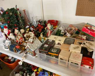 Christmas ornaments galore 