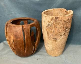 Decorative Wood Vessels