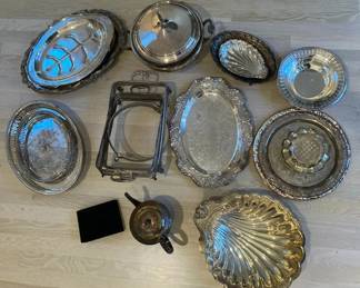 Silverplate Serving Dishes