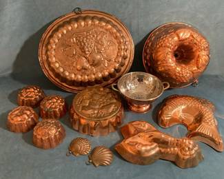 Decorative Copper Molds
