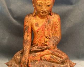 Cast Metal Buddha From Thailand