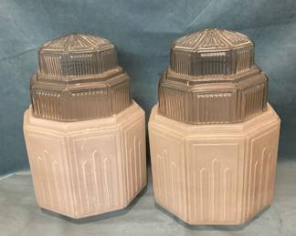 Vint In Haus Art Deco Pendant Light Globes