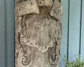 Carved Wooden Goddess