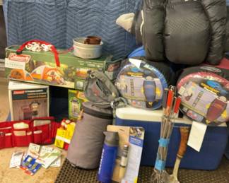 Coleman Tent Lanterns Sleep Cell Sleeping Bags And more