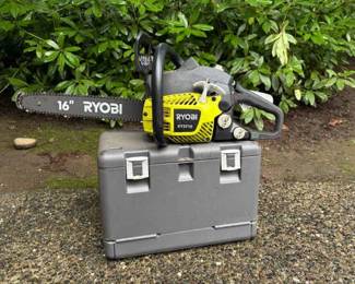 Ryobi 16 Inch 37cc 2Cycle Gas Powered Chain Saw