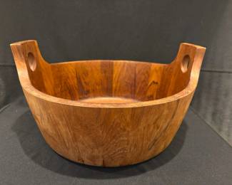 Nissen Danish Teak Wooden Bowl