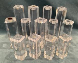 Acrylic Taper Candle Sticks