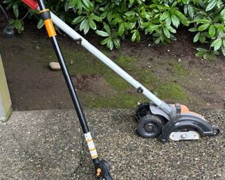 Black Decker Edge Hog  Fiskars Limb Trimer