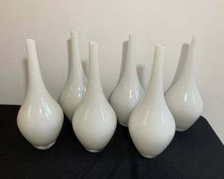 Vintage 90s Handmade Glass Vases