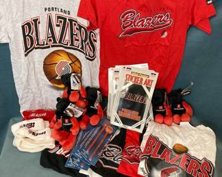 Portland Trailblazers Youth Tees And Collectible Bears