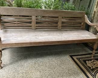 Teak Bench