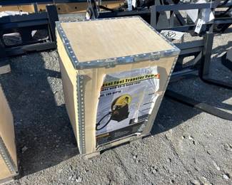 DIESEL TRANSFER PUMP AND HOSE REEL