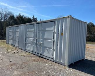 40 MULTI DOOR HIGH CUBE STORAGE CONTAINER