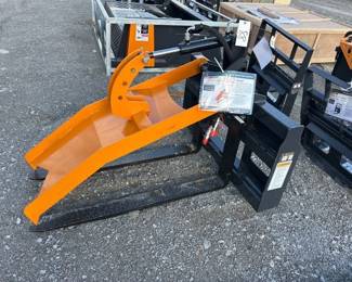 48 SKID STEER PALLET FORK GRAPPLE