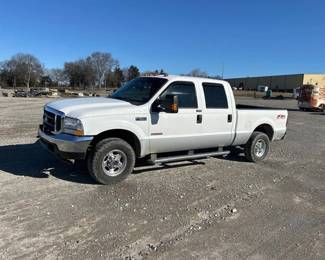 2004 FORD F250 4X4 DIESEL TRUCK