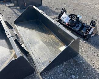 82 UNUSED SKID STEET SMOOTH BUCKET