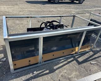 84 6WAY SKID STEER DOZER BLADE