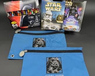 Modern Star Wars Pencil Cases, Crayola Crayons, & Hot Wheels