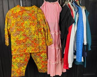 Through the Decades Womens Clothing - Mid Century Quilted Jacket Set