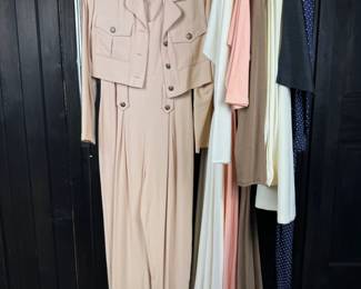 1980s Mauve & Neutral Womens Fashion Esthetic