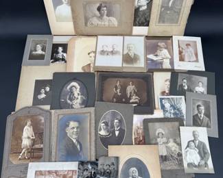 Antique Victorian Photography & Tin Types Lot 2